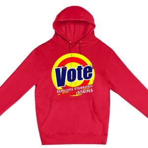 Vote Removes Stubborn Orange Stains 2024 Premium Pullover Hoodie