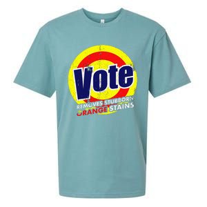 Vote Removes Stubborn Orange Stains 2024 Sueded Cloud Jersey T-Shirt