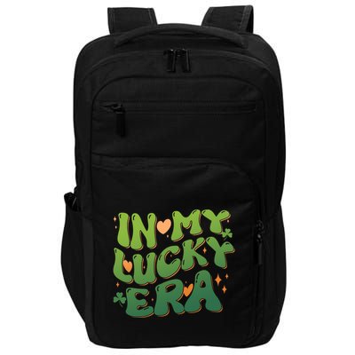 Vintage Retro St Patricks Day In My Lucky Era Impact Tech Backpack