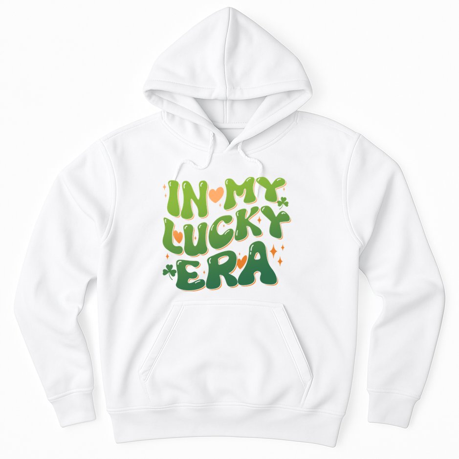 Vintage Retro St Patricks Day In My Lucky Era Hoodie