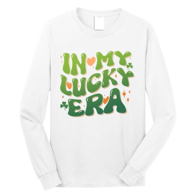 Vintage Retro St Patricks Day In My Lucky Era Long Sleeve Shirt