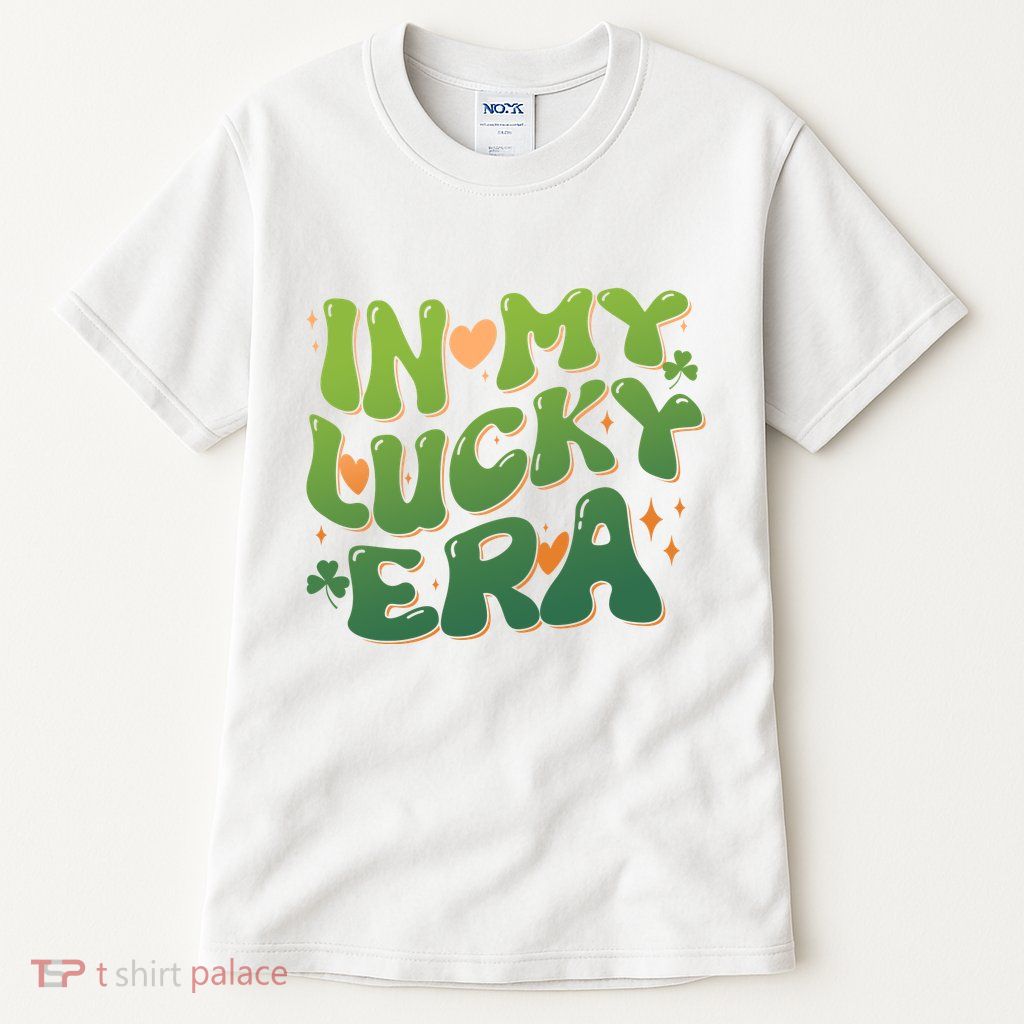 Vintage Retro St Patricks Day In My Lucky Era Tall T-Shirt