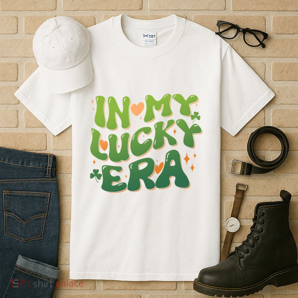 Vintage Retro St Patricks Day In My Lucky Era Tall T-Shirt