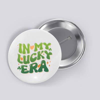 Vintage Retro St Patricks Day In My Lucky Era Button