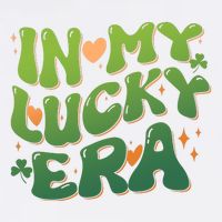 Vintage Retro St Patricks Day In My Lucky Era Button