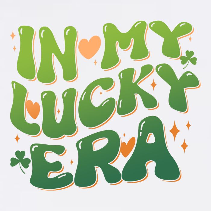 Vintage Retro St Patricks Day In My Lucky Era Button