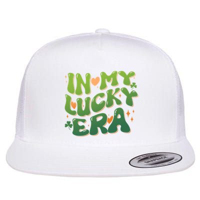 Vintage Retro St Patricks Day In My Lucky Era Flatbill Hat