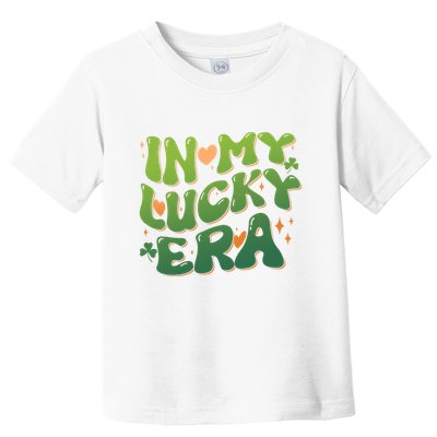 Vintage Retro St Patricks Day In My Lucky Era Toddler T-Shirt
