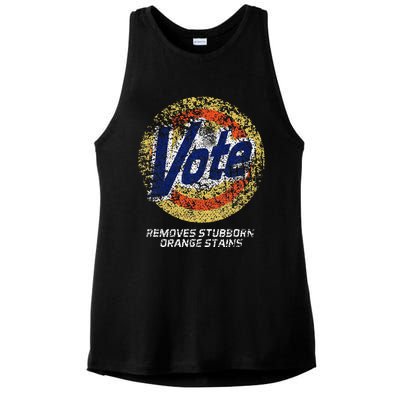 Vote Removes Stubborn Orange Stains 86 45 Vote 8645 Ladies PosiCharge Tri-Blend Wicking Tank