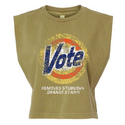 Vote Removes Stubborn Orange Stains 86 45 Vote 8645 Garment-Dyed Women's Muscle Tee