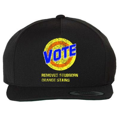 Vote Removes Stubborn Orange Stains Wool Snapback Cap