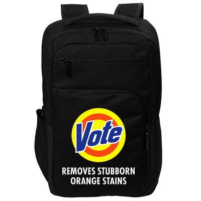 Vote Removes Stubborn Orange Stains Antitrump Impact Tech Backpack