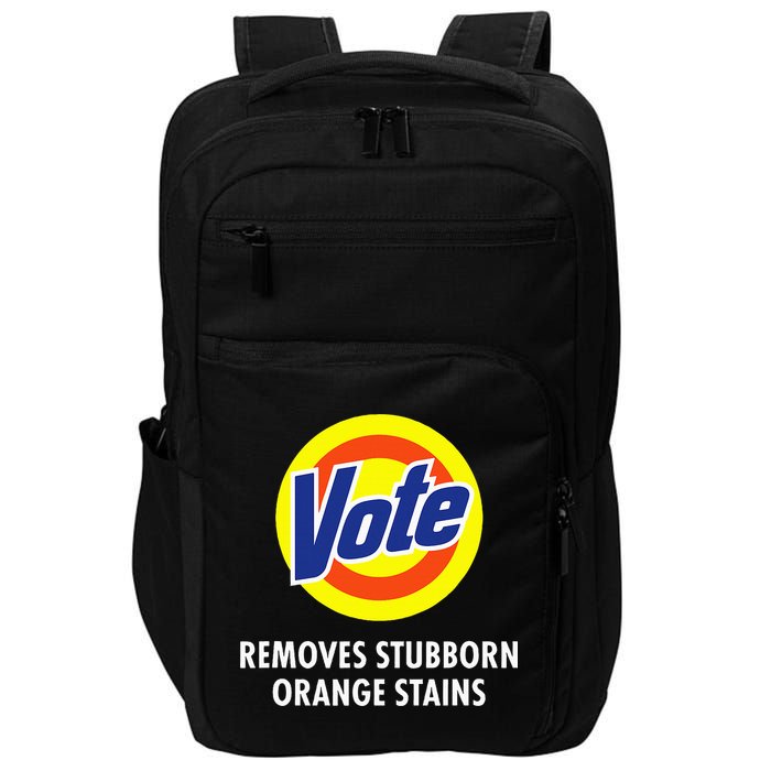 Vote Removes Stubborn Orange Stains Antitrump Impact Tech Backpack