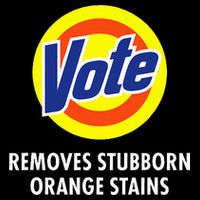 Vote Removes Stubborn Orange Stains Antitrump Impact Tech Backpack