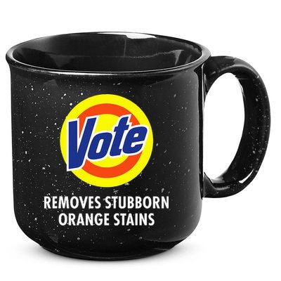 Vote Removes Stubborn Orange Stains Antitrump 15oz Campfire Ceramic Mug
