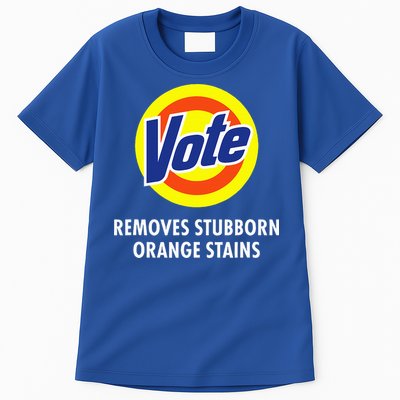Vote Removes Stubborn Orange Stains Antitrump Tall T-Shirt