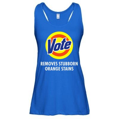 Vote Removes Stubborn Orange Stains Antitrump Ladies Essential Flowy Tank