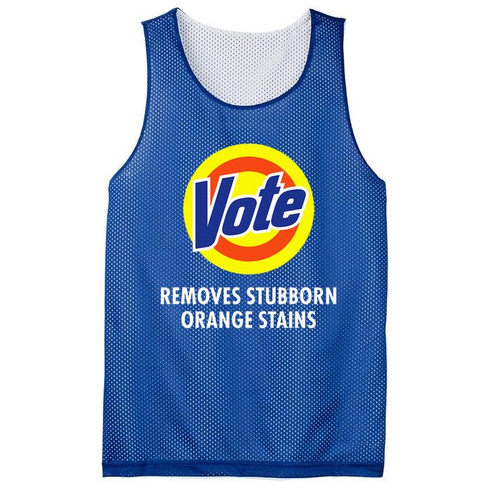 Vote Removes Stubborn Orange Stains Antitrump Mesh Reversible Basketball Jersey Tank