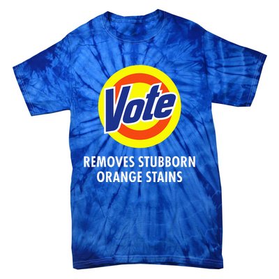 Vote Removes Stubborn Orange Stains Antitrump Tie-Dye T-Shirt