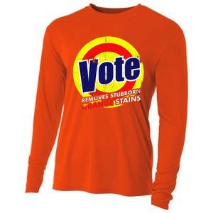 Vote Removes Stubborn Orange Stains 2024 Cooling Performance Long Sleeve Crew