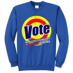 Vote Removes Stubborn Orange Stains 2024 Sweatshirt