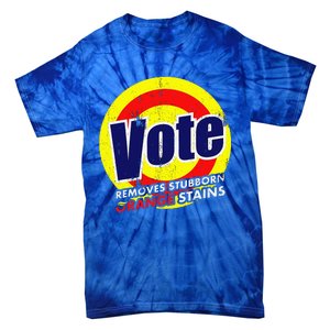 Vote Removes Stubborn Orange Stains 2024 Tie-Dye T-Shirt