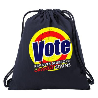 Vote Removes Stubborn Orange Stains 2024 Drawstring Bag