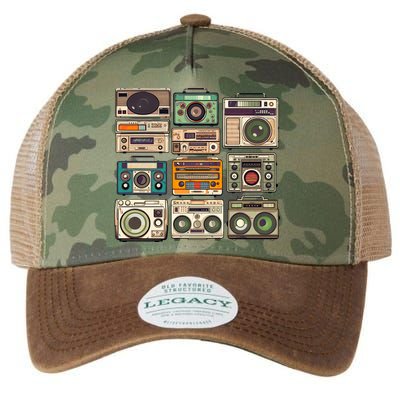 Vintage Radio Sets Legacy Tie Dye Trucker Hat