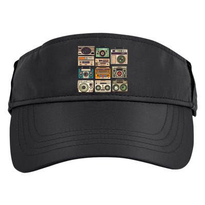 Vintage Radio Sets Adult Drive Performance Visor