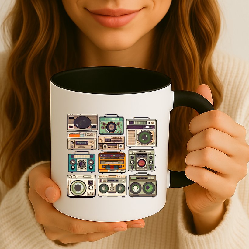 Vintage Radio Sets Mug