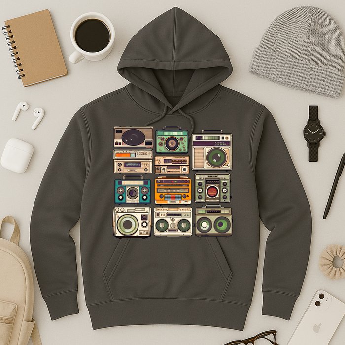Vintage Radio Sets Hoodie