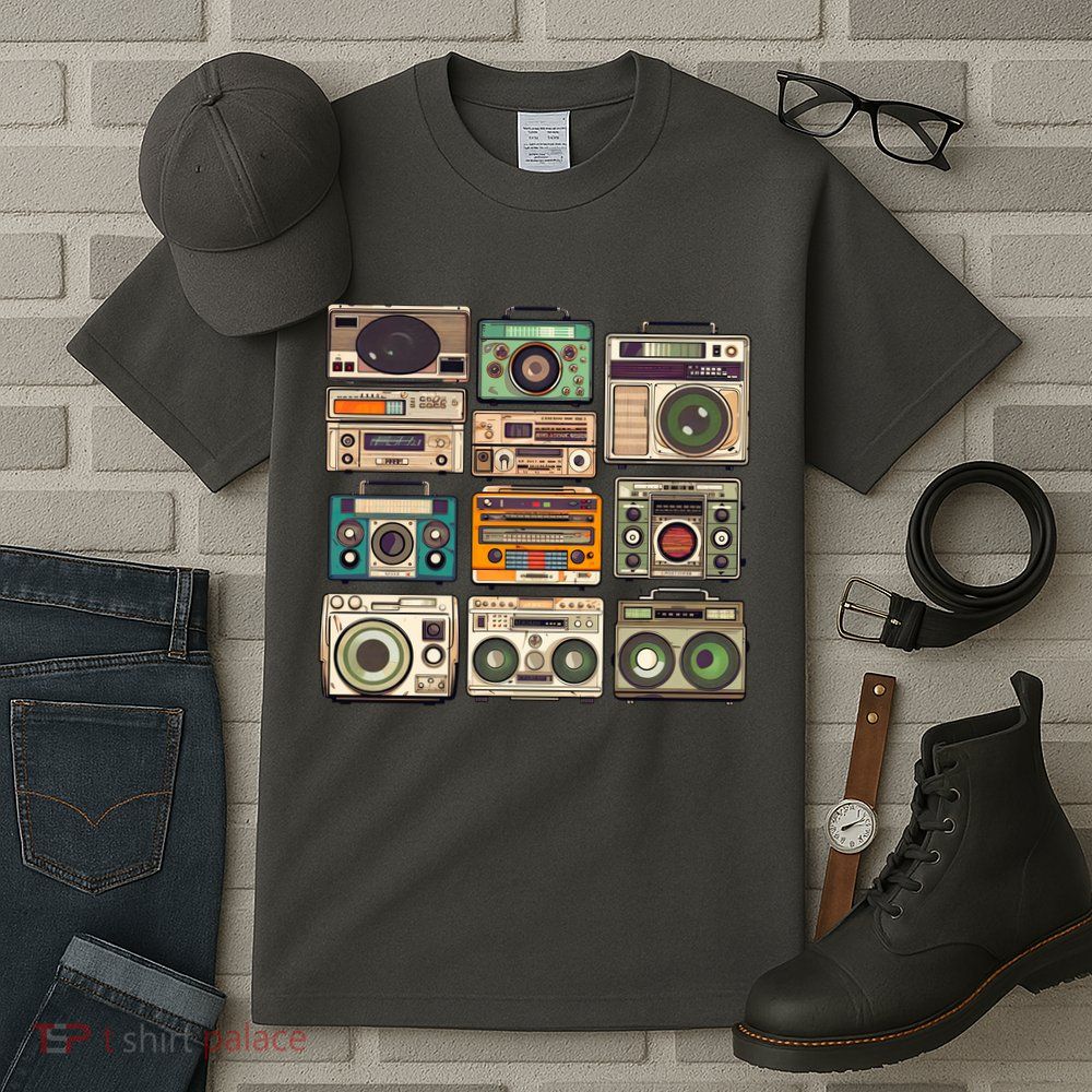 Vintage Radio Sets Tall T-Shirt