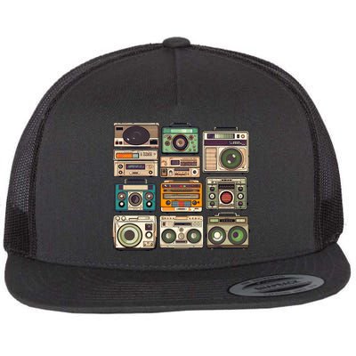 Vintage Radio Sets Flatbill Hat
