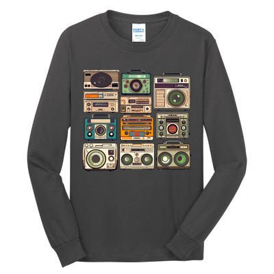 Vintage Radio Sets Tall Long Sleeve T-Shirt