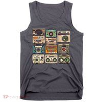 Vintage Radio Sets Tank Top
