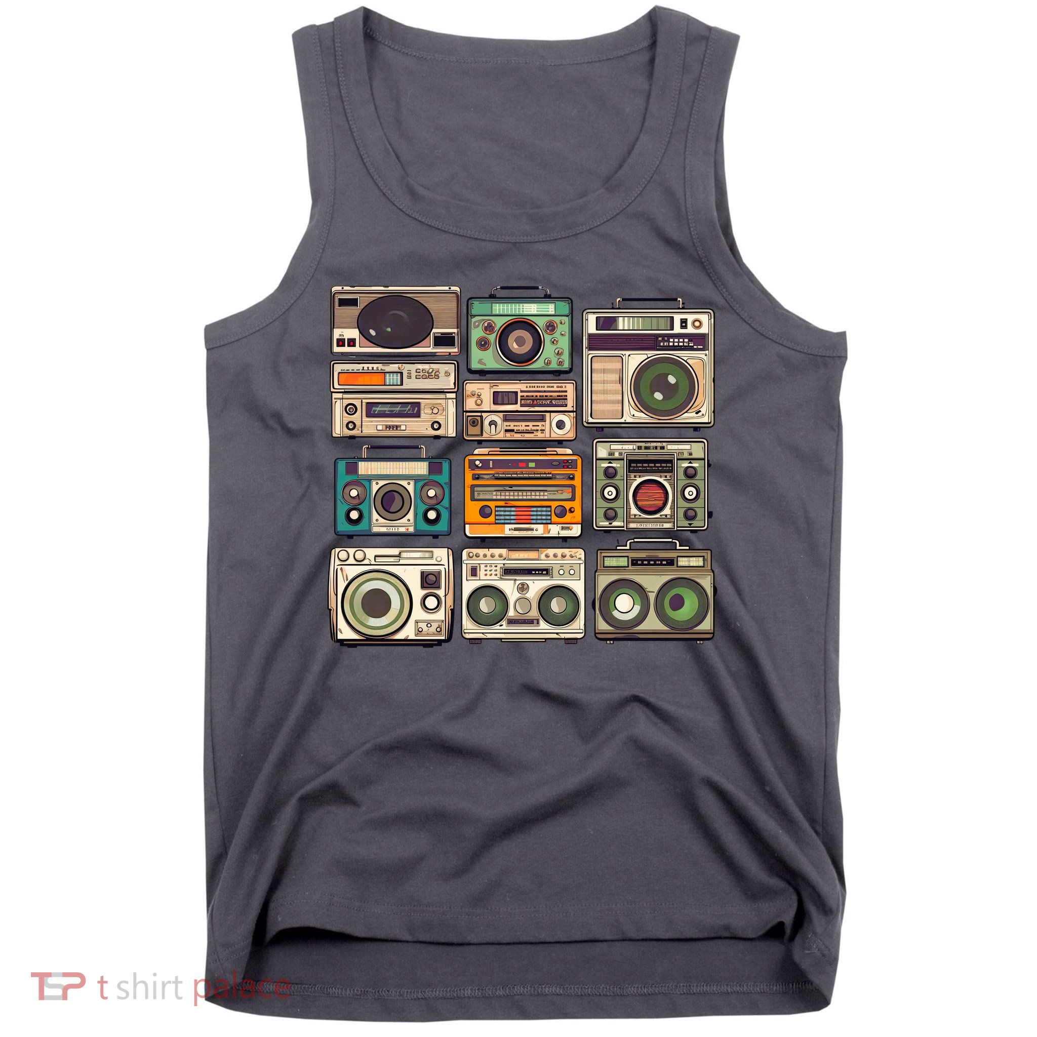 Vintage Radio Sets Tank Top