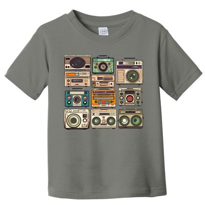 Vintage Radio Sets Toddler T-Shirt