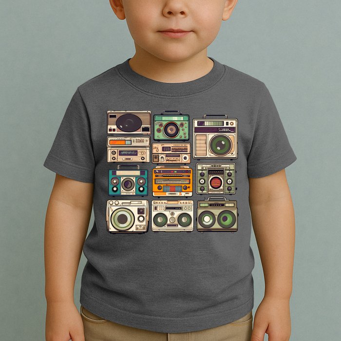 Vintage Radio Sets Toddler T-Shirt