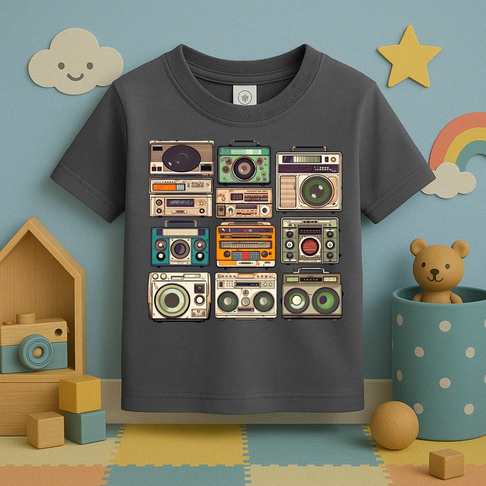 Vintage Radio Sets Toddler T-Shirt