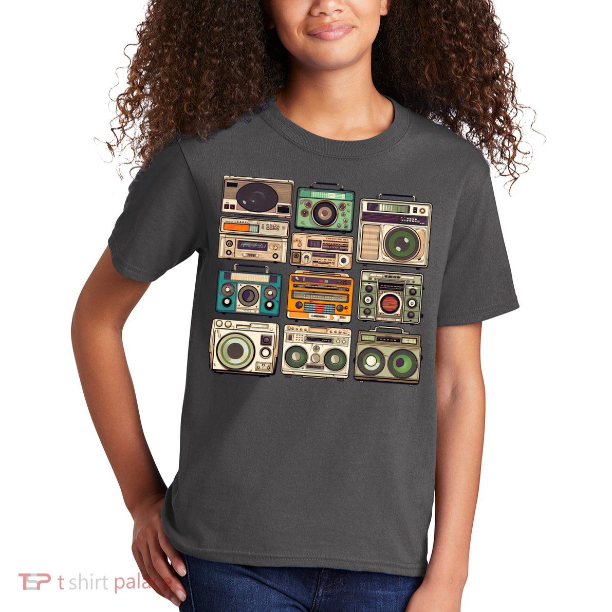 Vintage Radio Sets Kids T-Shirt