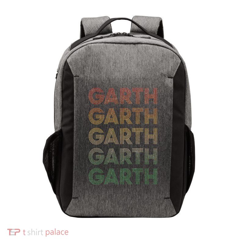 Vintage Retro Style Garth Vector Backpack
