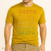 Vintage Retro Style Garth Cooling Performance Crew T-Shirt