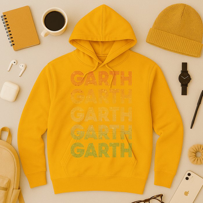 Vintage Retro Style Garth Hoodie