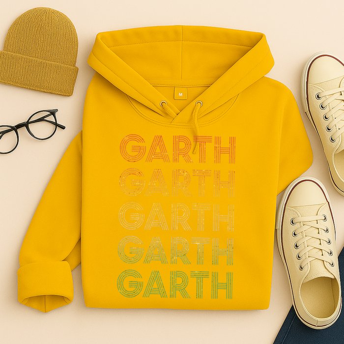 Vintage Retro Style Garth Hoodie