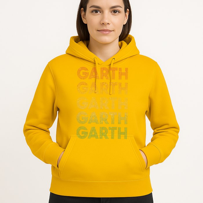 Vintage Retro Style Garth Hoodie
