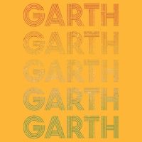 Vintage Retro Style Garth Baby Bodysuit