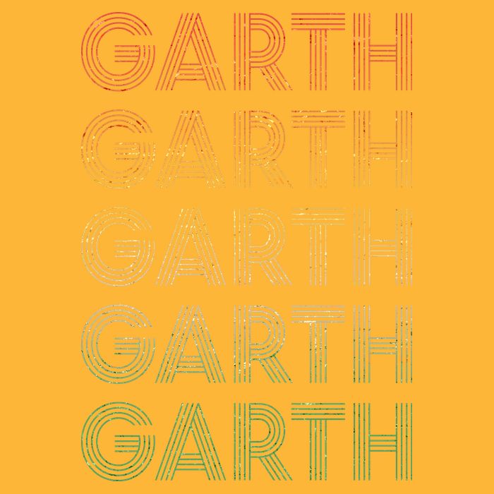 Vintage Retro Style Garth Baby Bodysuit