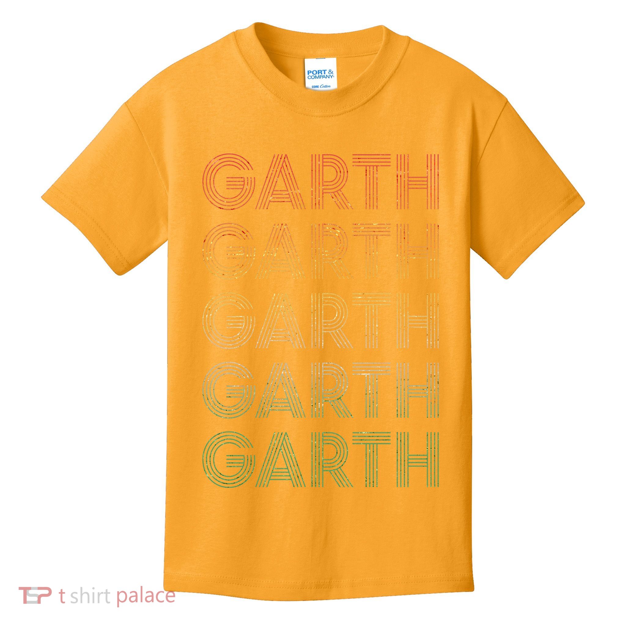 Vintage Retro Style Garth Kids T-Shirt