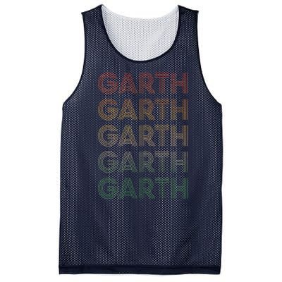 Vintage Retro Style Garth Mesh Reversible Basketball Jersey Tank