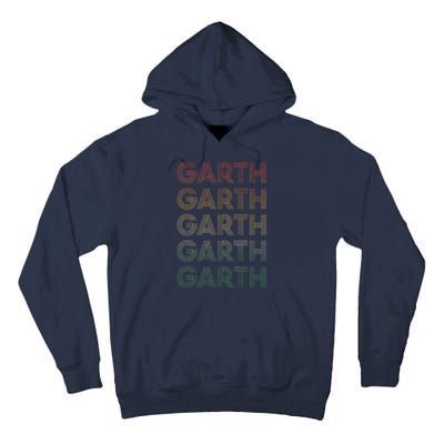 Vintage Retro Style Garth Tall Hoodie